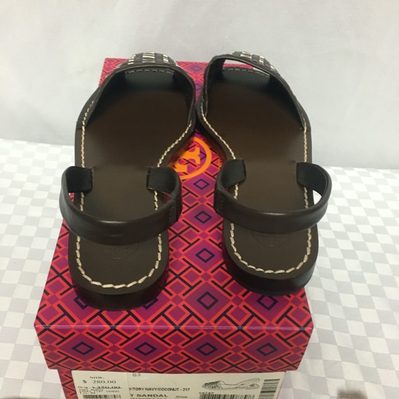 Tory Burch  Emori Flat Sandal  Multi 12158687  7.5 NIB - Picture 4 of 7